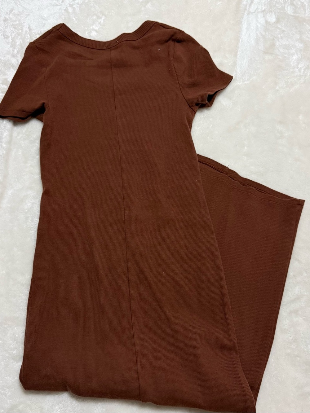 Cotton On Brown Scoop-Neck Maxi Dress - Picture 3 of 4